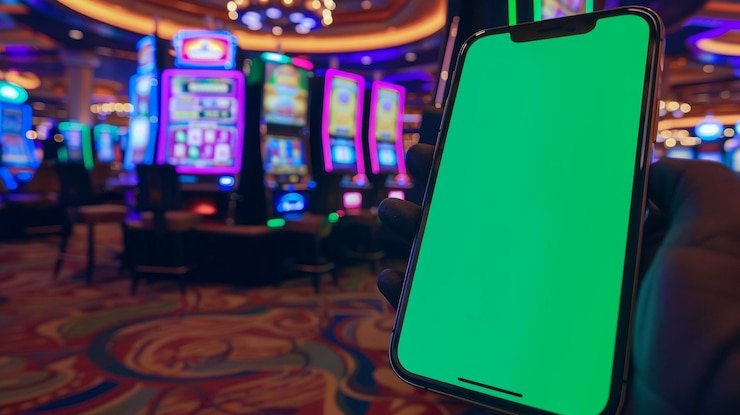 Antarmuka Speed Blackjack jayabola2 dengan dealer langsung dan tombol keputusan pemain